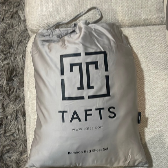 Tafts Bamboo Bed Sheet Set - Gray